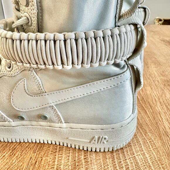 Nike | SF AF1 Air Force 1 Force Is Female Micah Green | 857872-006| Wm’s Size 6 - Picture 11 of 16